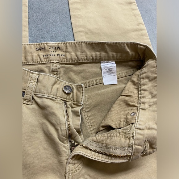 Banana Republic Travel Jeans Mens 30x28 Khaki Workwear Stretch Outdoor - Picture 10 of 14